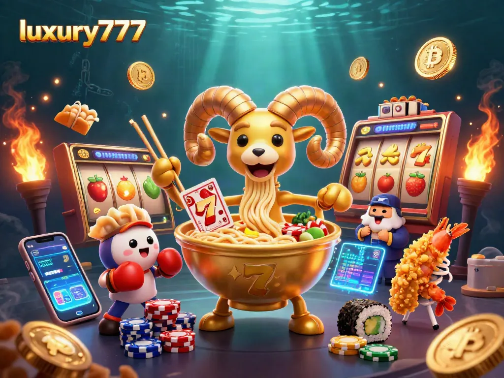 Engage with luxury777 by spinning slot reels featuring dynamic characters and vibrant casino elements.