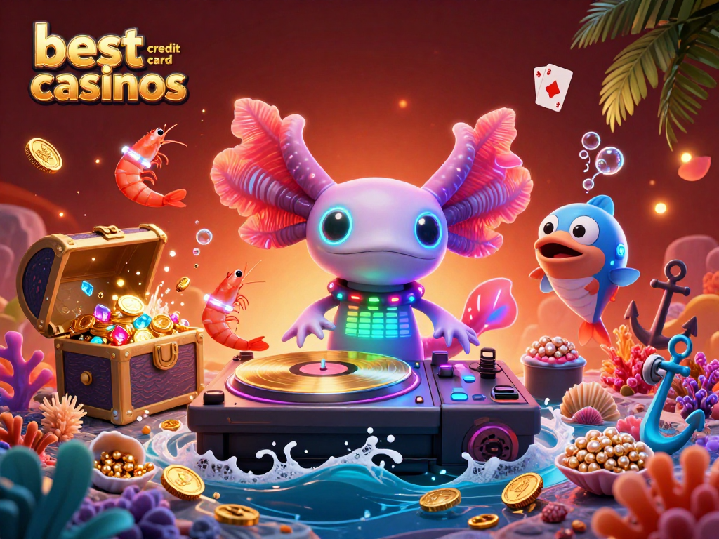Experience the thrill of the best credit card casinos with vibrant avian characters and underwater treasures!